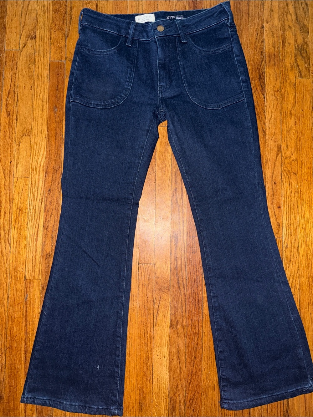 Anthropologie Pilcro Dark Blue Women's Flared Jeans 27P
